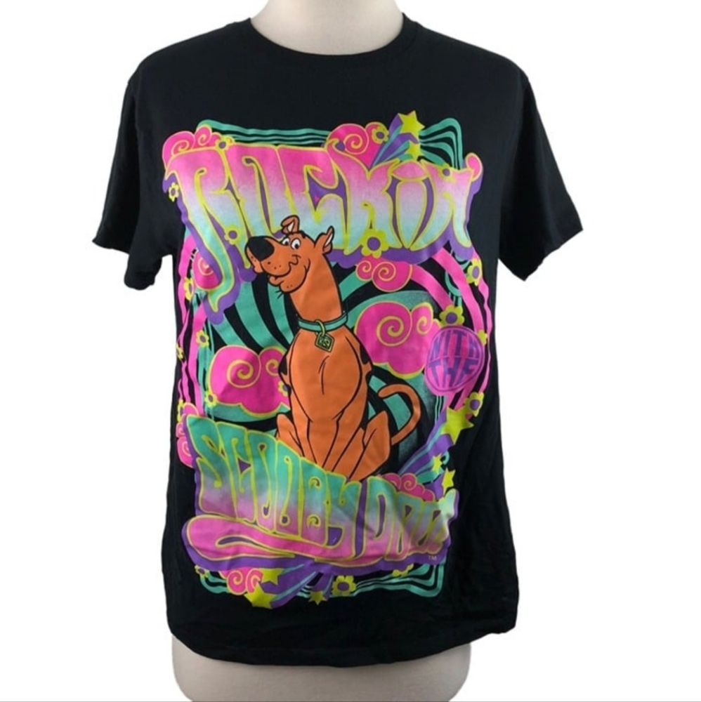 Scooby Doo Mens Graphic Tee Shirt Size Medium